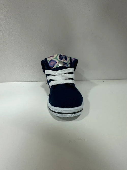 Basket Montante Fillette – Bleu | Collections Paris
