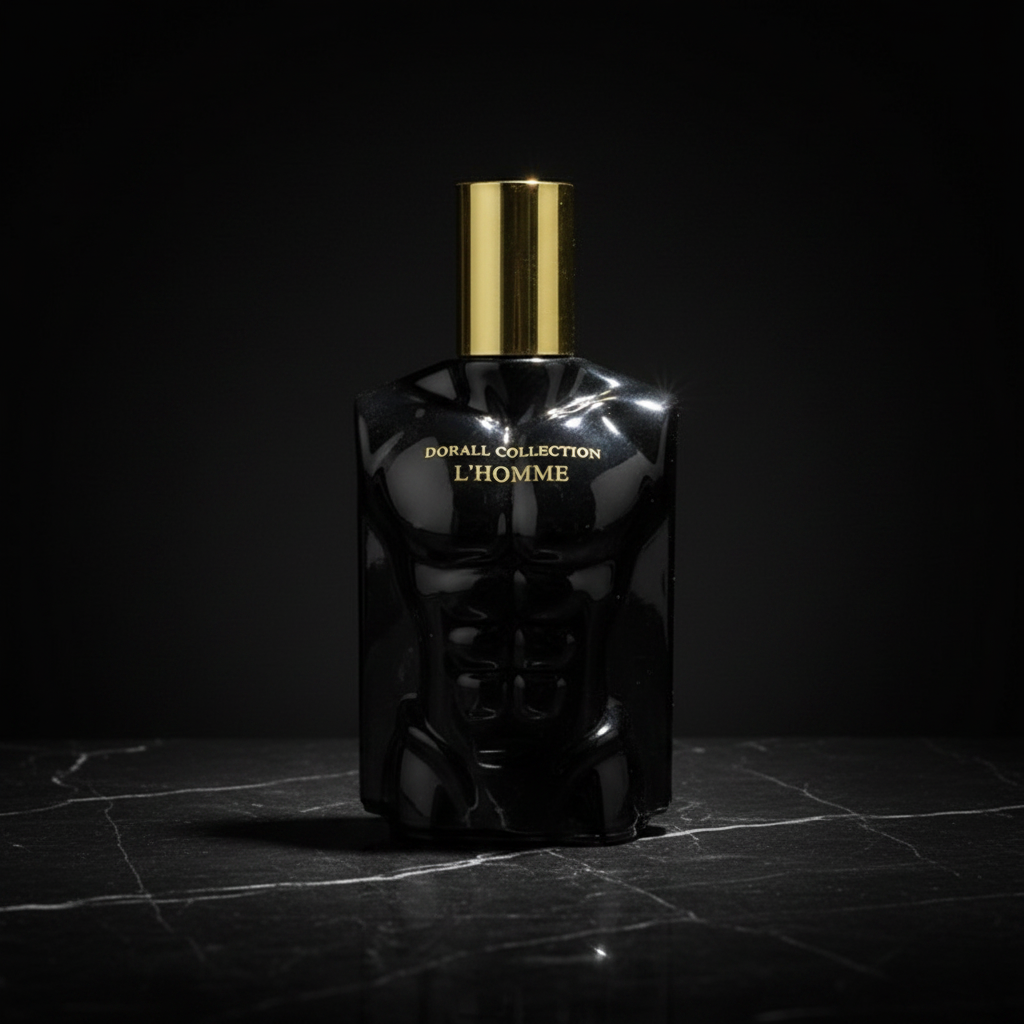 L’Homme - Shot produit fond noir