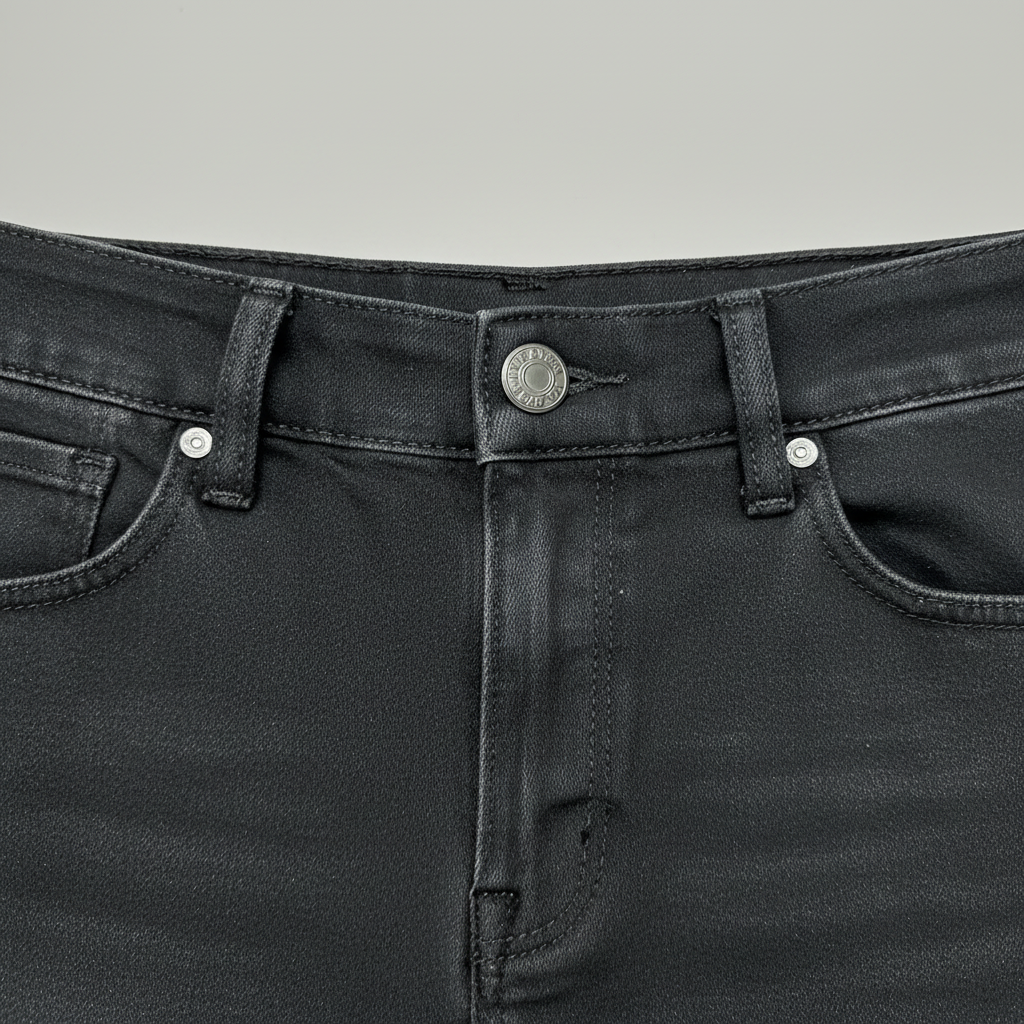 Jean Regular Fit Noir Five Ever - Détail