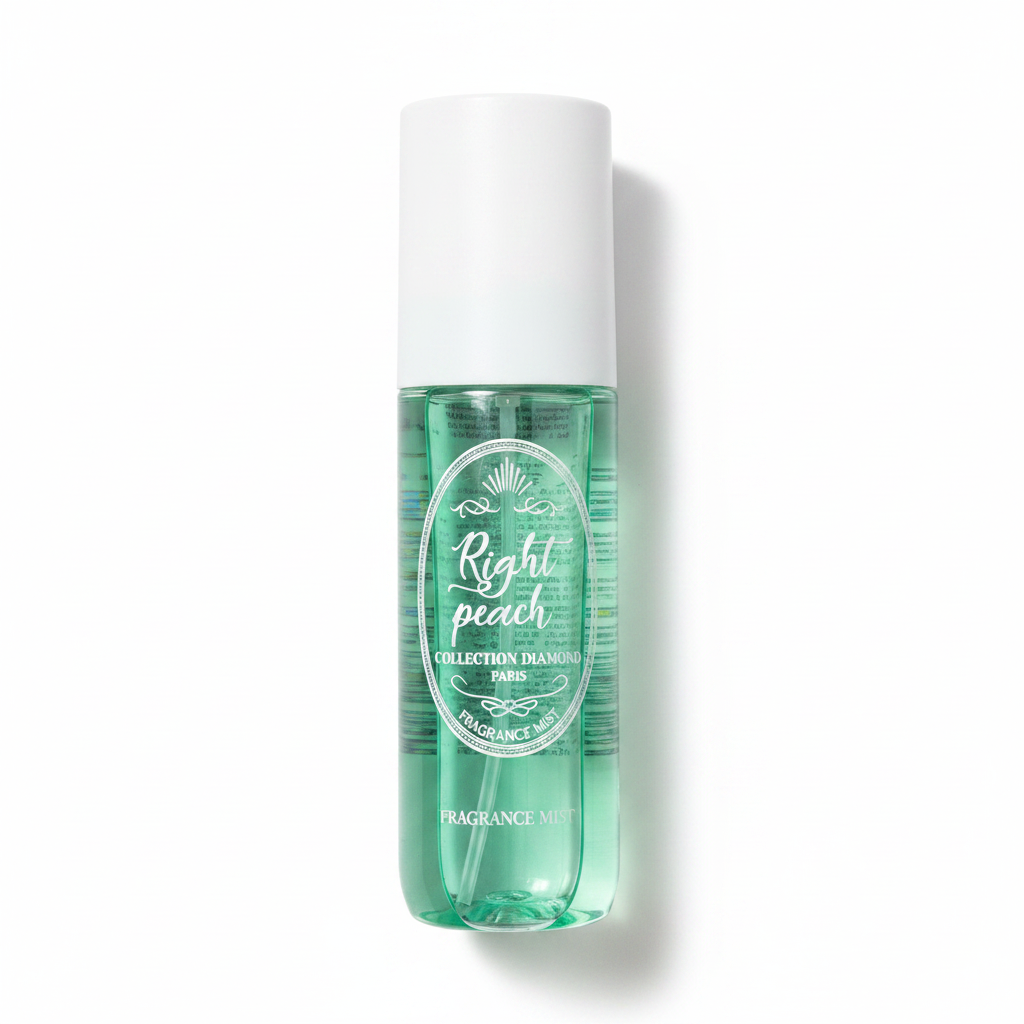 Right Peach – Brume Parfumée Corps Gourmande Pêche & Vanille 150ml