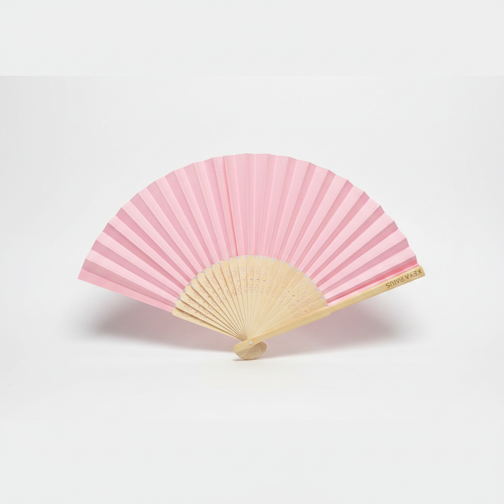 Éventail KEYA Paris – Rose
