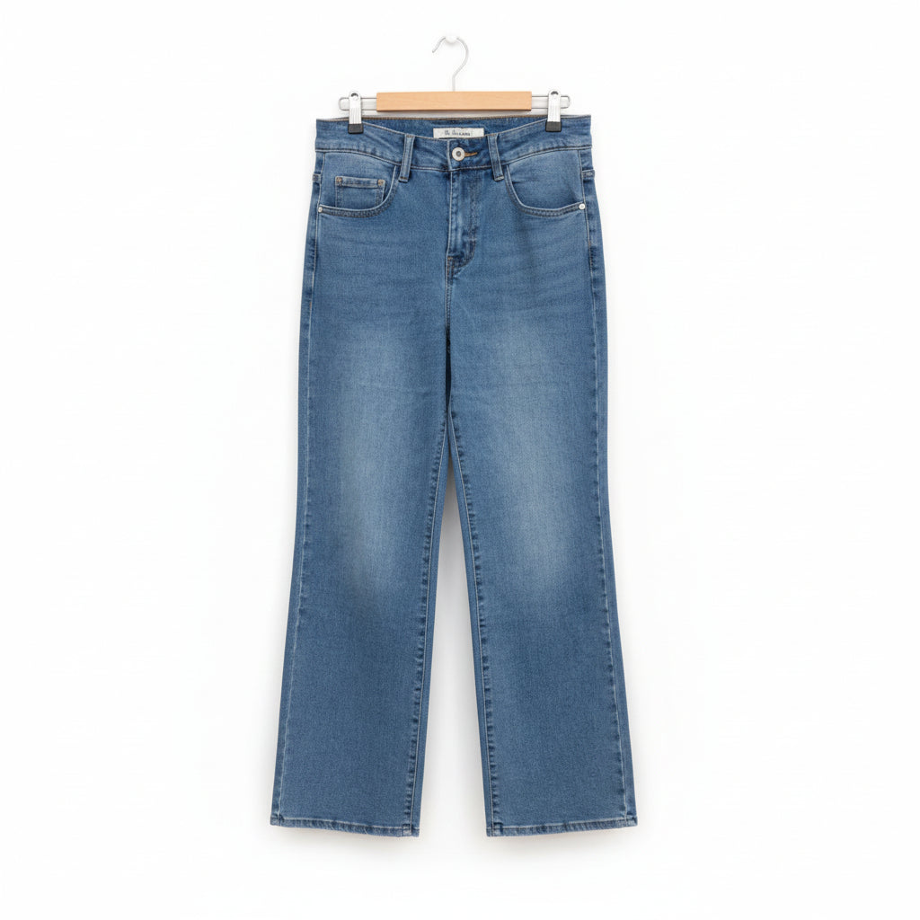 Jean wide leg – Bleu denim