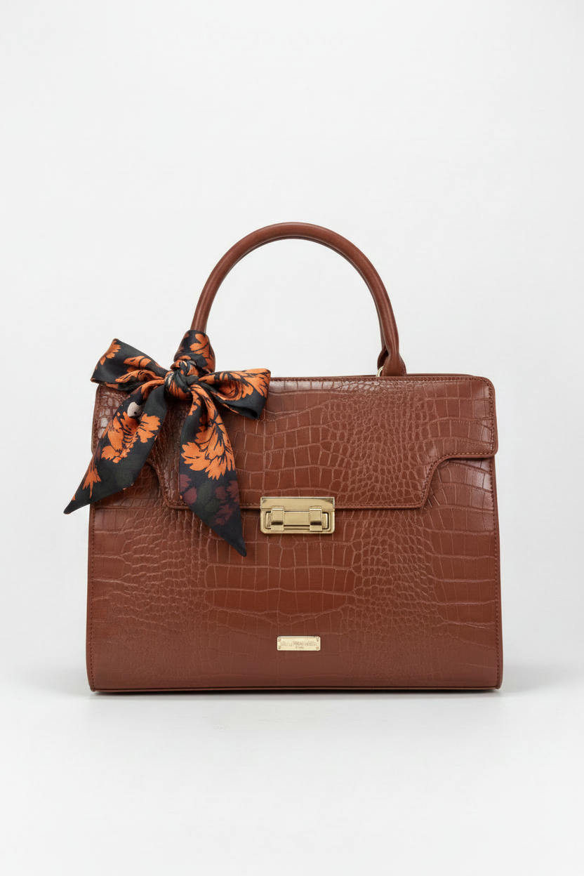 Sac avec foulard