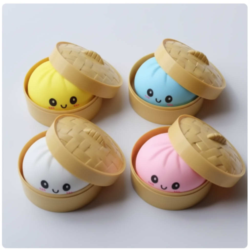 Squishy Bao - Studio White
