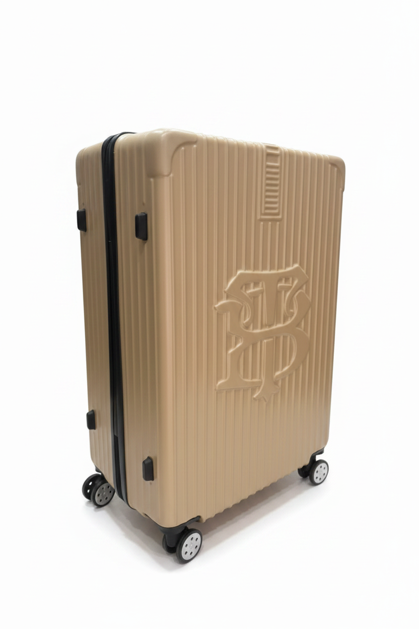 Valise L - 3/4 fond blanc